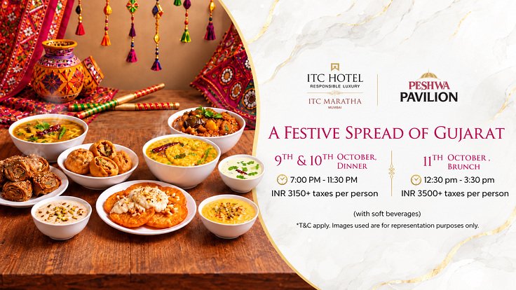 01 Itc Maratha Festive Spread Gujarat - Luxury Hotel Buffet | BookMyBuffet