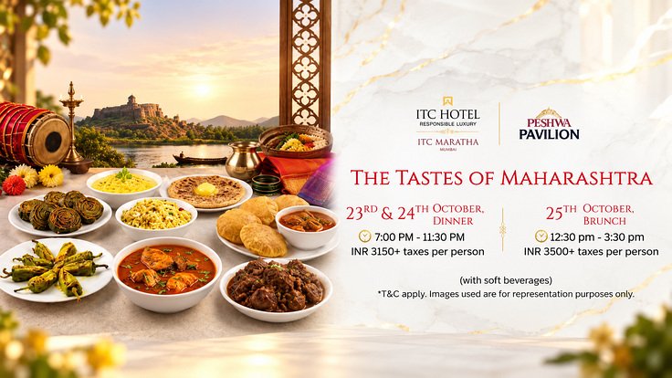 01 Itc Maratha Tastes Of Maharashtra - Luxury Hotel Buffet | BookMyBuffet