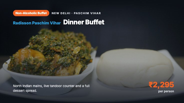 03 Radisson Paschim Vihar Dinner Buffet - Luxury Hotel Buffet | BookMyBuffet