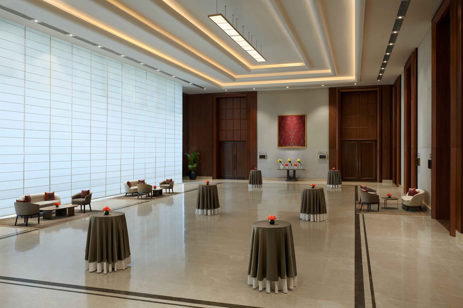 The Royal Ballroom / The Grand Ballroom Banquet Hall at The Leela in Bengaluru