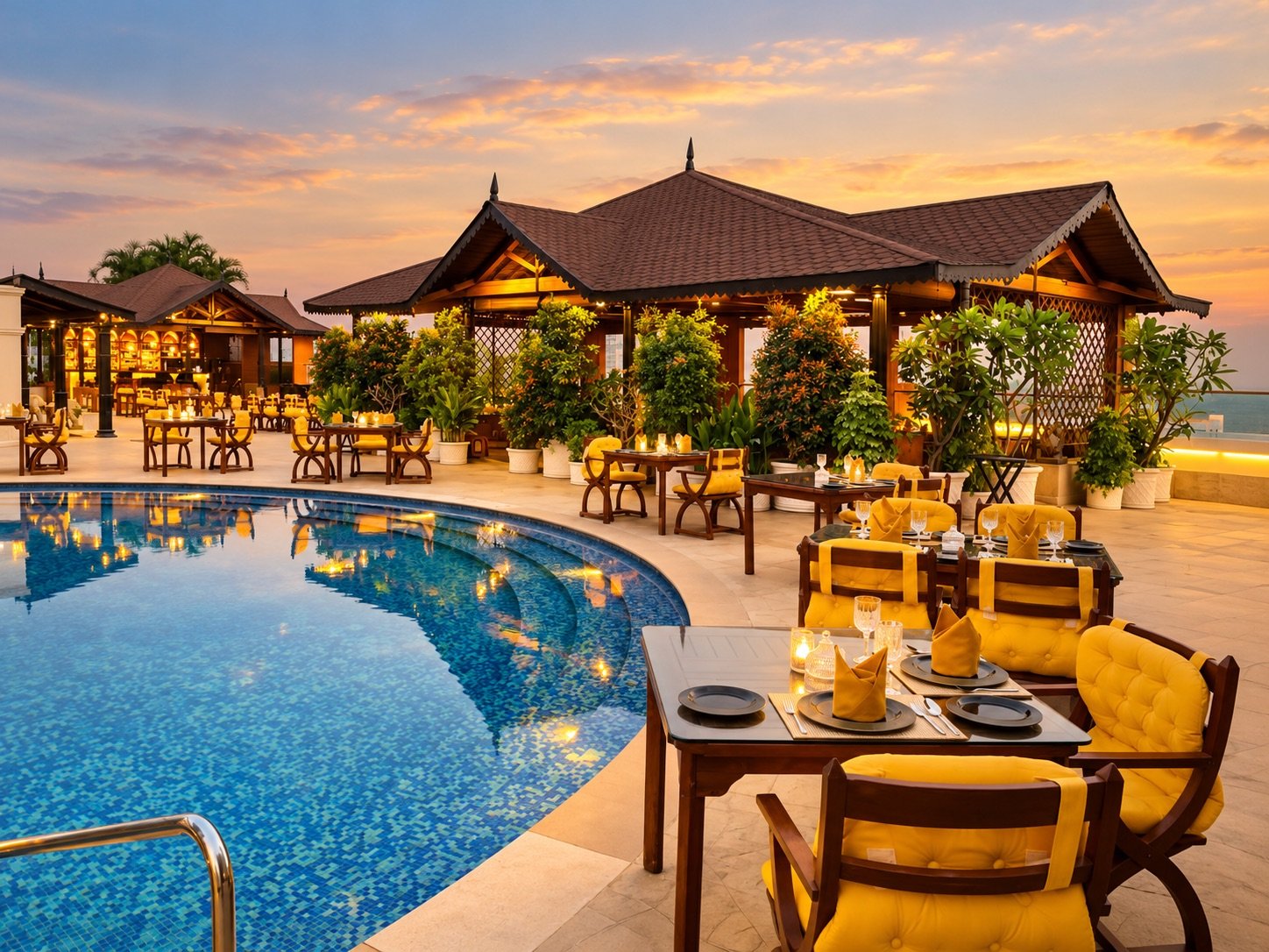 Chingari Restaurant at Sheraton Grand Pune in Bund  Garden Road