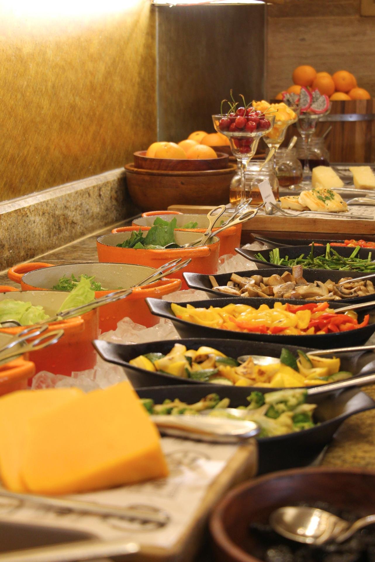 Lunch Buffet lunch buffet at Marriott Whitefield in Bengaluru